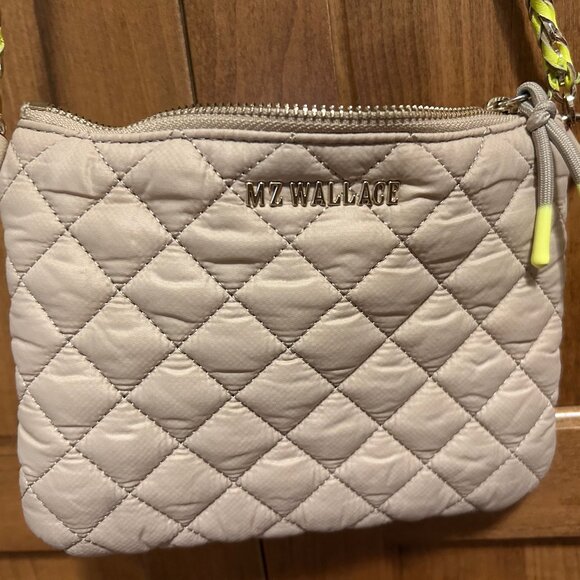 MZ Wallace Ruby Mini in Sesame / Neon Yellow / Light Gold - Picture 2 of 3